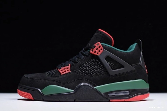 Rep Gorge Black Jordan GUCC AQ3816-063 Air Red Green-Varsity 4 NRG 0815